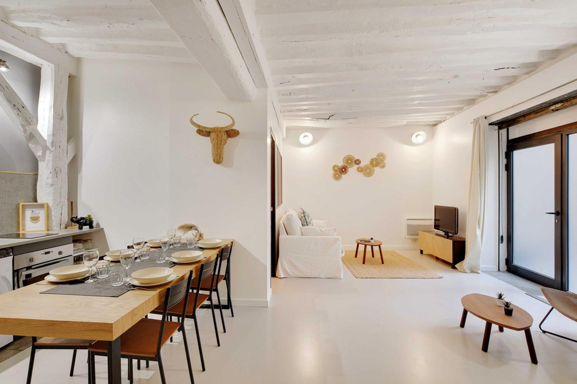 Apartment Elegant -2br-4p- Le Marais